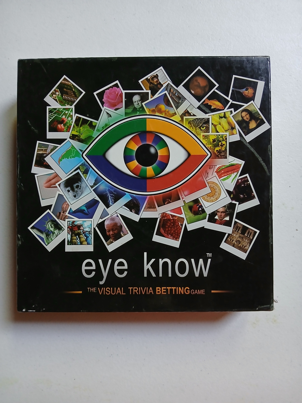 Eye Know The Visual Trivia Betting Board Game By Wiggles Perfect Condition